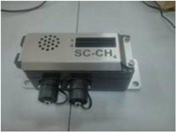 Đầu đo khí CH4, CO và còi báo động